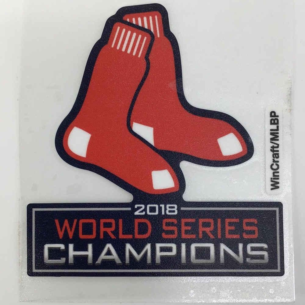 NWT Boston Red Sox Hat 2018 World Series Champions and Decal Set - Picture 8 of 9